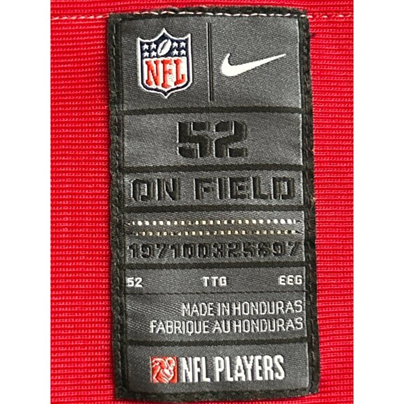 NFL Nike On Field Atlanta Falcons Marriott #17 Jersey Mens XXL Red/Black - Picture 3 of 7